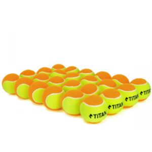 Bola de Beach Tennis Titan Laranja Pack com 24 Unidades